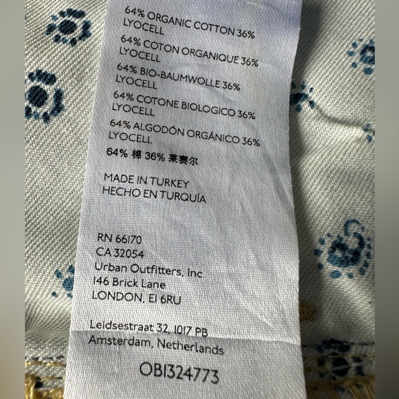 Pilcro -Anfhropologie Organic Cotton Wide-Leg Relaxed Jeans-28(S-M). - Picture 7 of 11